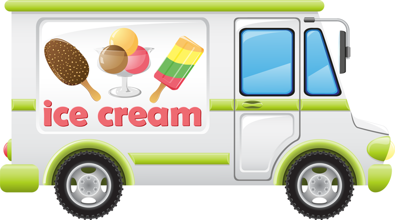 Ice Cream Truck Clip Art