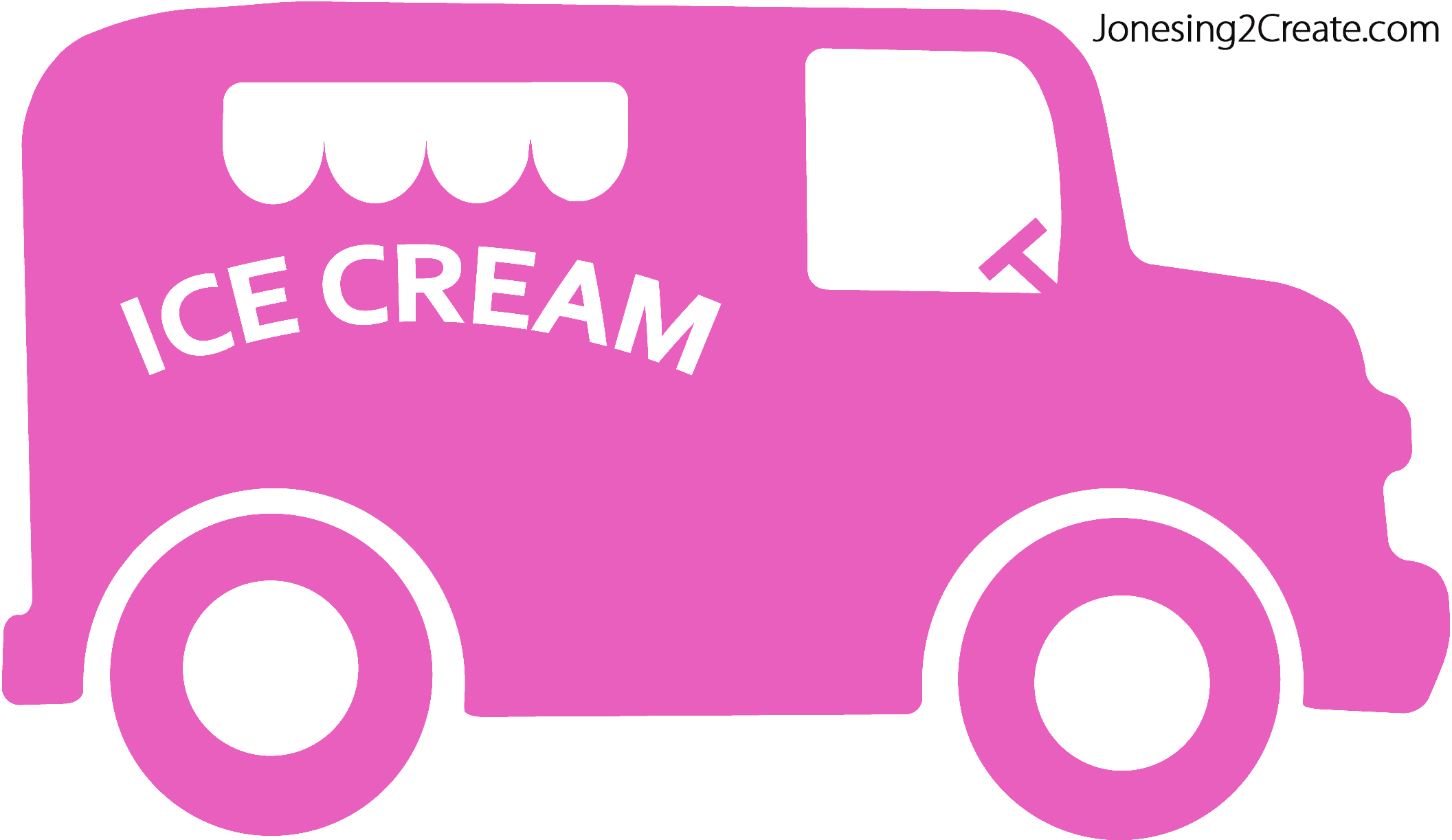 Ice Cream Truck Clip Art - Ice Cream Truck Clipart