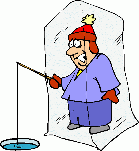Ice Fishing 1 Clipart Ice Fis