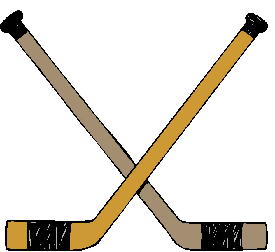 Ice Hockey Clip Art Hocky019  - Hockey Stick Clip Art