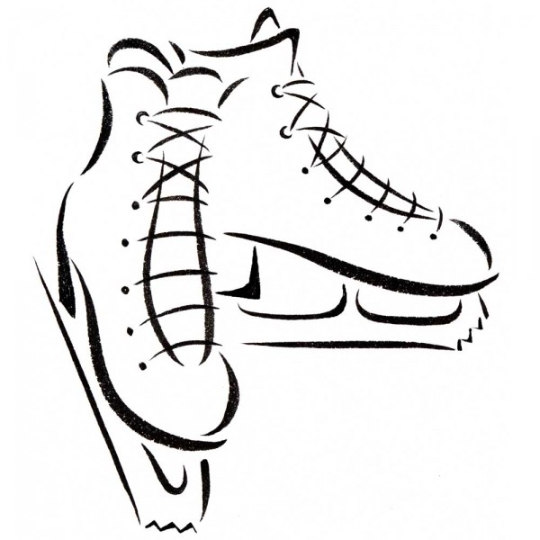 Ice Skates icon « Sandy Haight Illustration