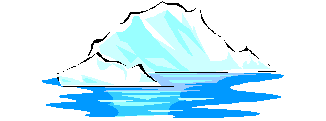 iceberg clipart
