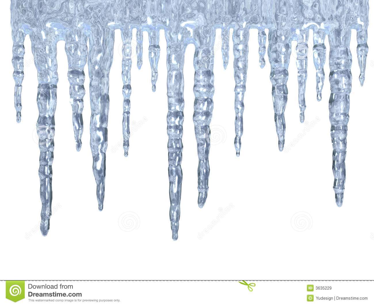 Icicles PNG image