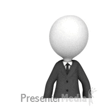 ID# 18244 - Businessman Figur - Gif Clip Art