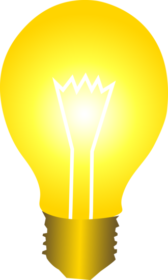 Idea light bulb clip art free vector for free download about image