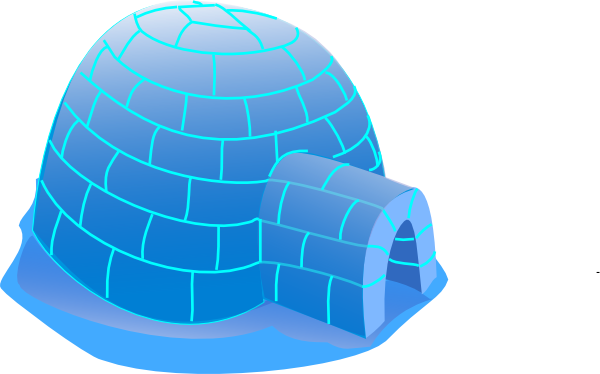 Download this image as: - Igloo Clipart