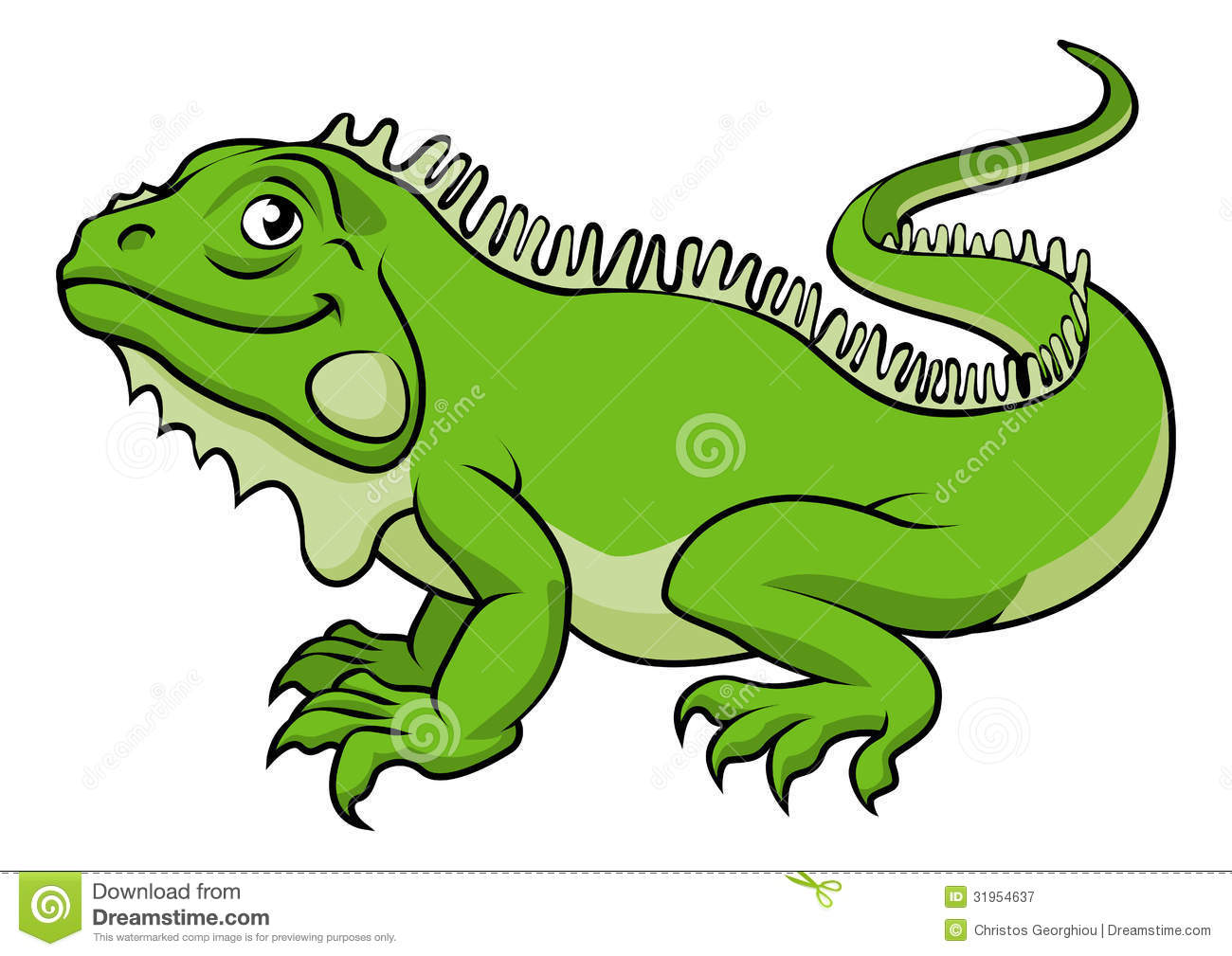 Iguana Clipart-Clipartlook.com-1300