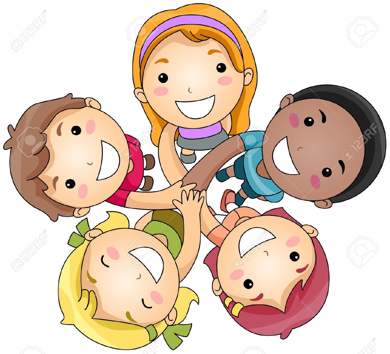 Illustration of a Small Group - Small Group Clipart