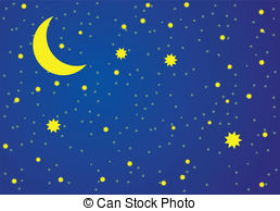 illustration of night sky.