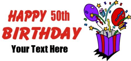 Image For 50th Birthday - Free 50th Birthday Clip Art