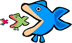 Image Of A Large Fish Which I - Food Chain Clipart