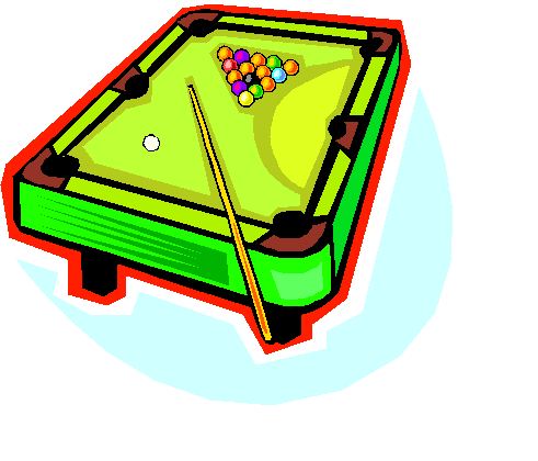 Image of Billiards Clipart Pool Table Clip Art