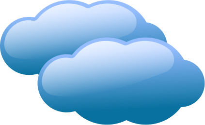 Image of Cloud Clip Art Cloud - Cloudy Clipart