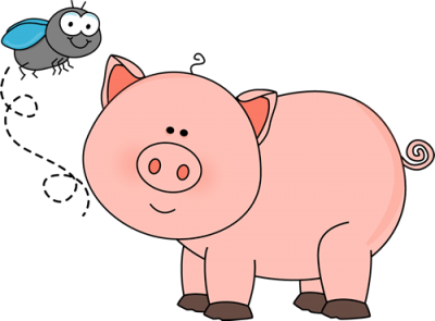 Pig Clipart Black And White C