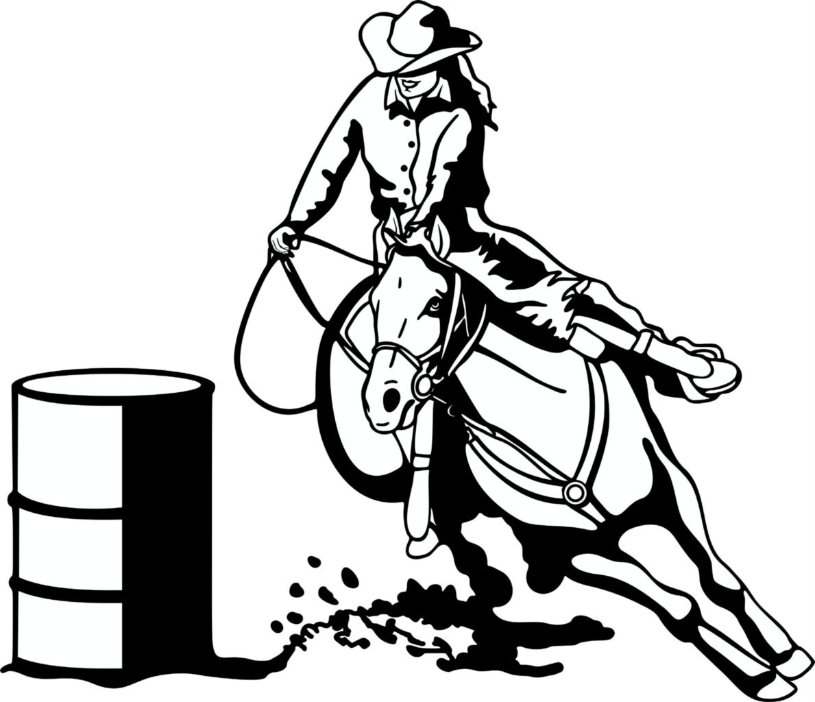Images For Barrel Racing Pictures Clip Art
