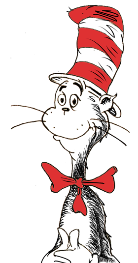 Images for cat in the hat thing 1 and 2 clip art clipart