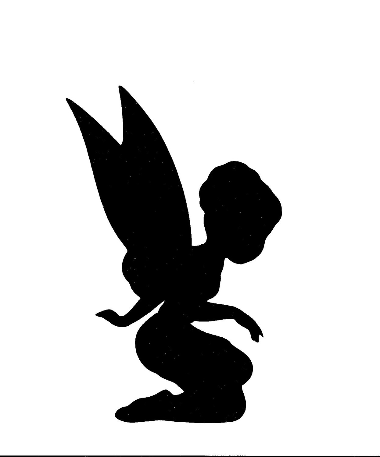 Images For Dancing Fairy Silhouette. fairy tattoo | Tattoos | Clipart library