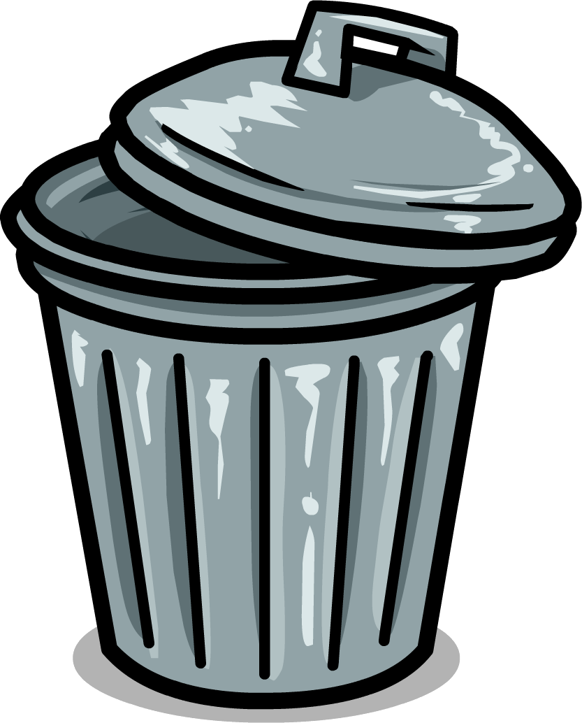 Images For Garbage Can Clipar - Trashcan Clipart