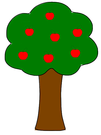 ... Images Of Apple Trees | F - Apple Tree Clip Art