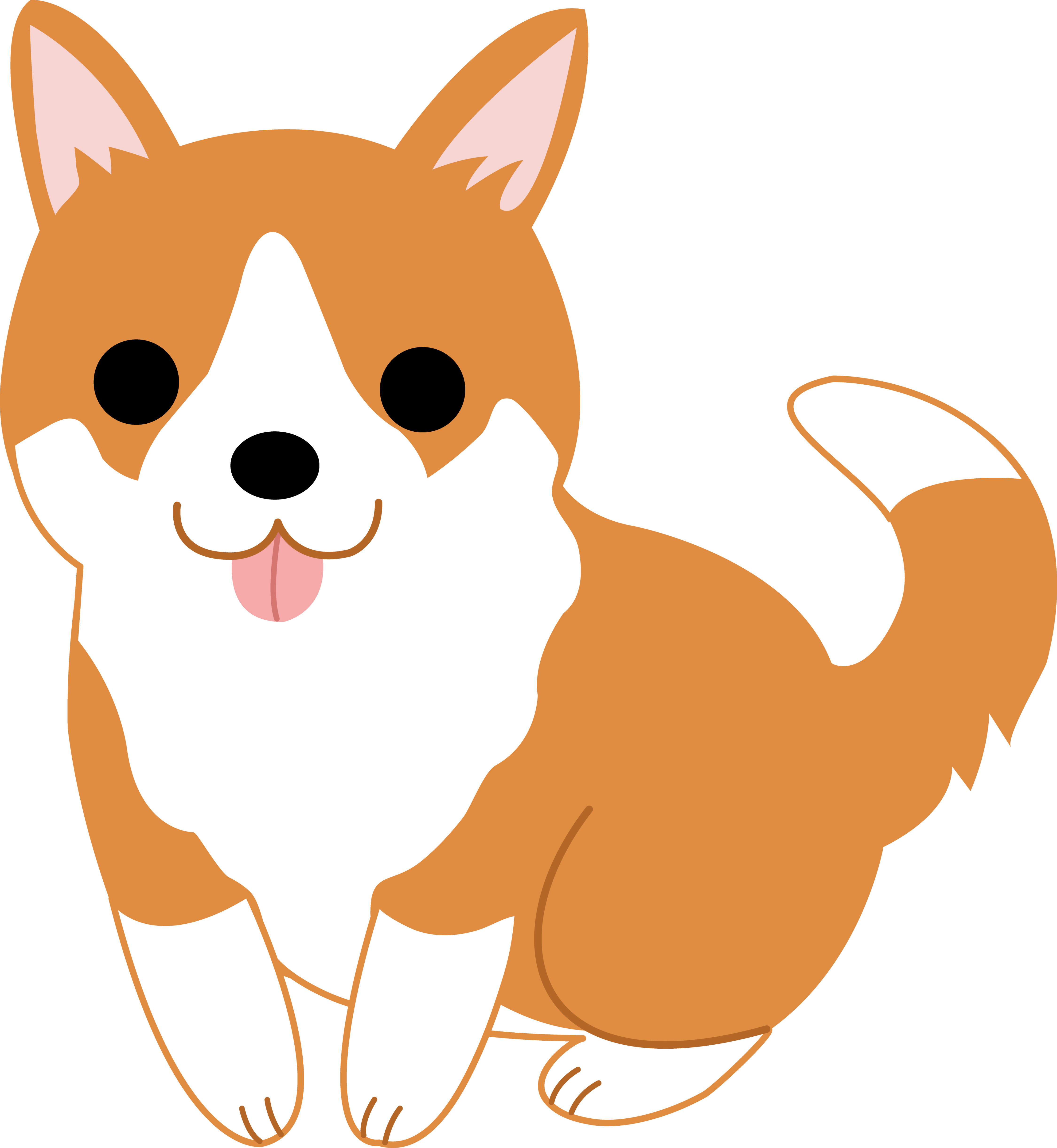 Images Of Cute Corgi Puppy Clip Art Wallpaper Animal Photo And