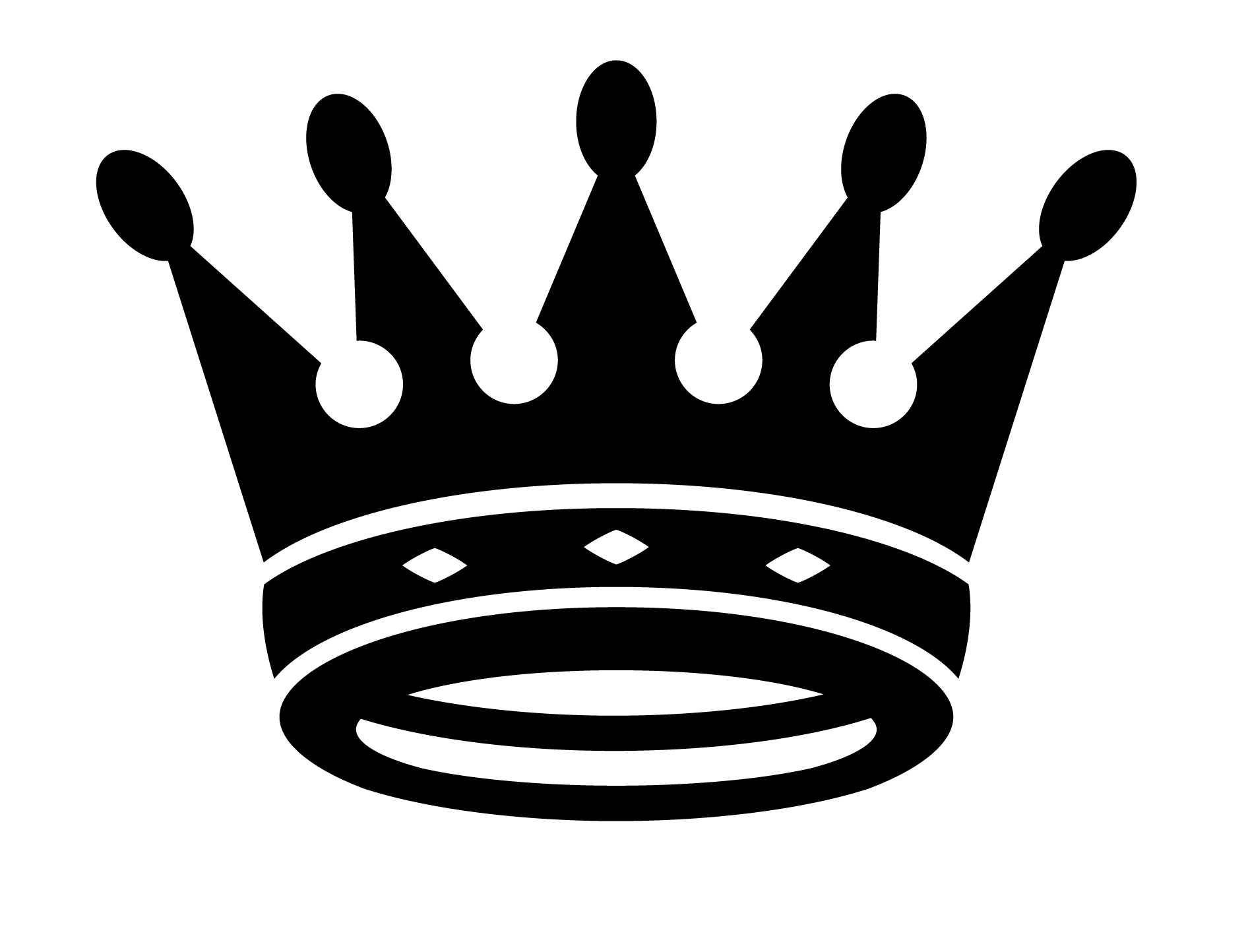 Crown clipart vector free - .