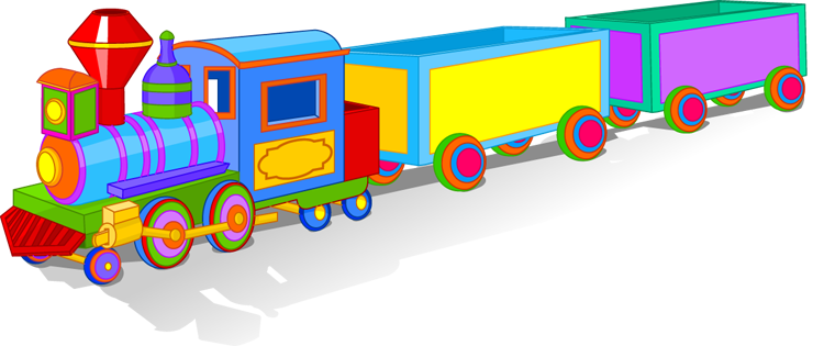 Imgs For Toy Trains Clipart - Toy Train Clipart