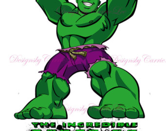 Incredible Hulk Symbol Clipart .