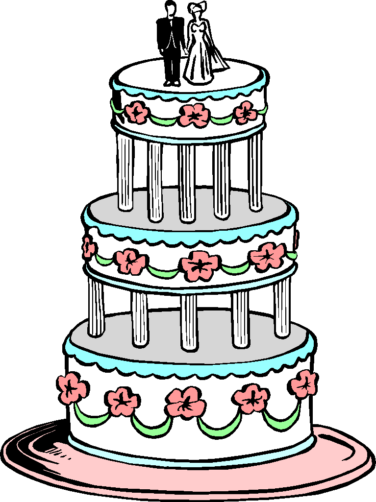index clipart - Wedding Cake Clipart