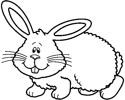 Index Of Ces Clipart Carson C - Bunny Clipart Black And White