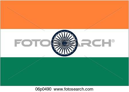 india flag - India Clipart