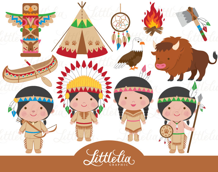 Indian clipart - native ameri - Clipart Indian