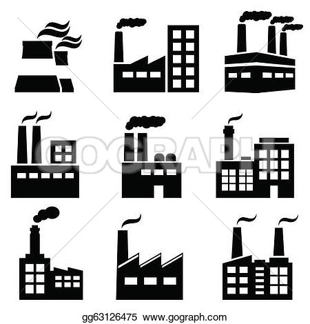 ... Industrial building, factory and power plants