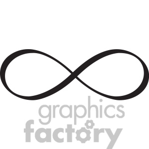 Infinity Symbol Vector Design
