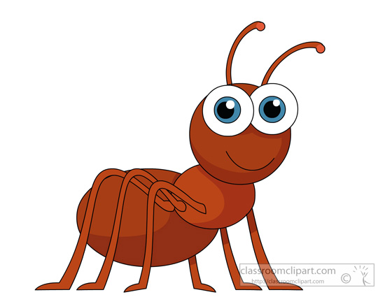 Insect Clipart Ant Character  - Ants Clip Art