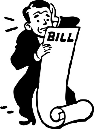 Insurance Bill Clipart #1