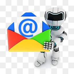 intel colorful messages, Envelope, Mail, Robot PNG Image and Clipart