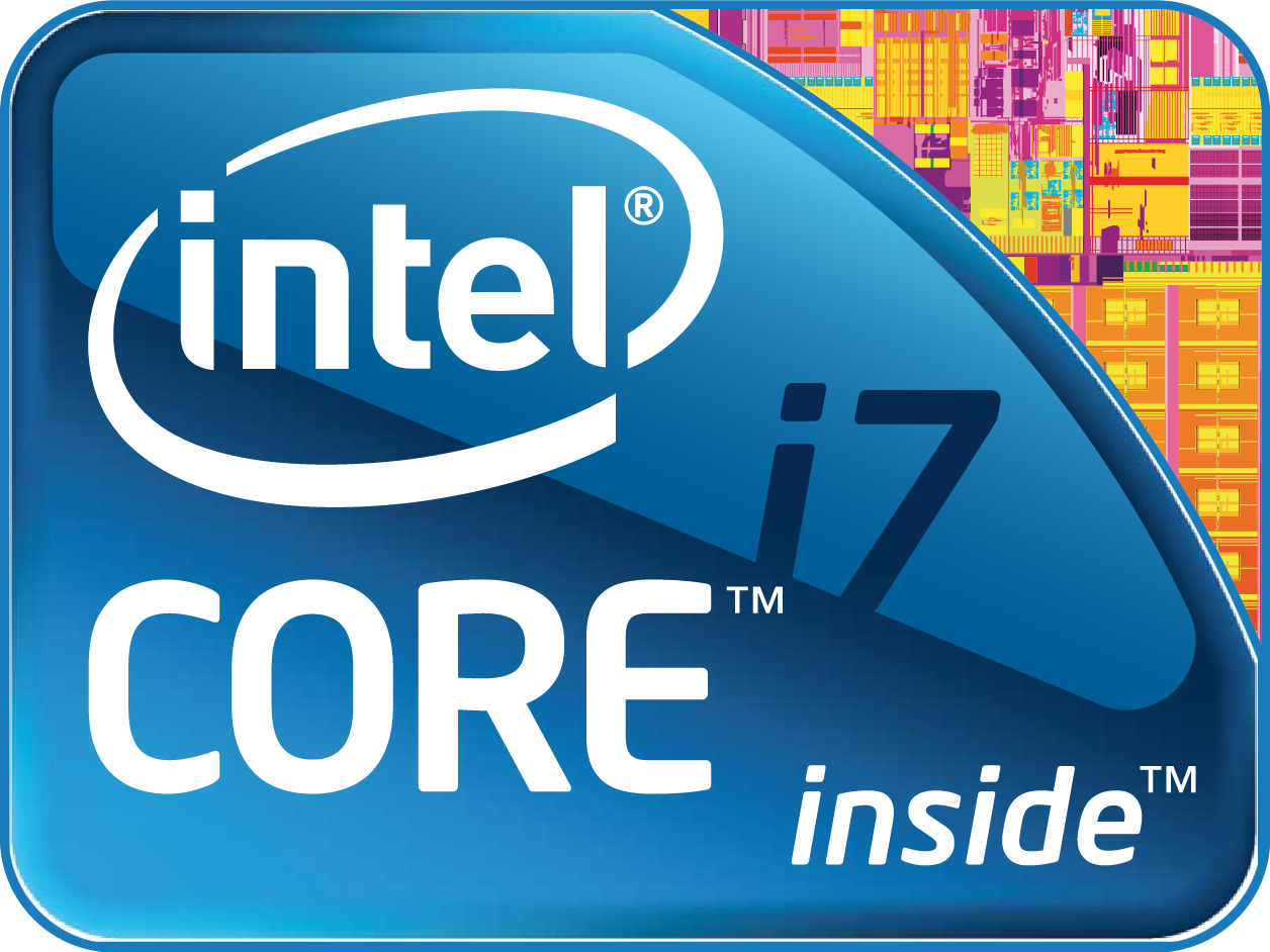 Intel Chip Logos Vector