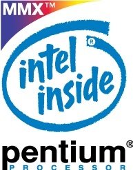 Intel MMX big logo - Intel Clipart