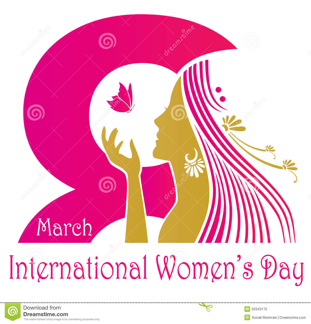 International womens day . - Womens Day Clipart