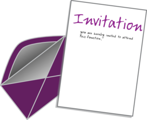invitation clipart - Invitation Clipart
