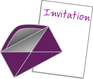 Invitation Clip Art At Clker Com Vector Clip Art Online Royalty