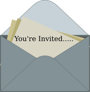 Invitation Clip Art - Invitation Clipart