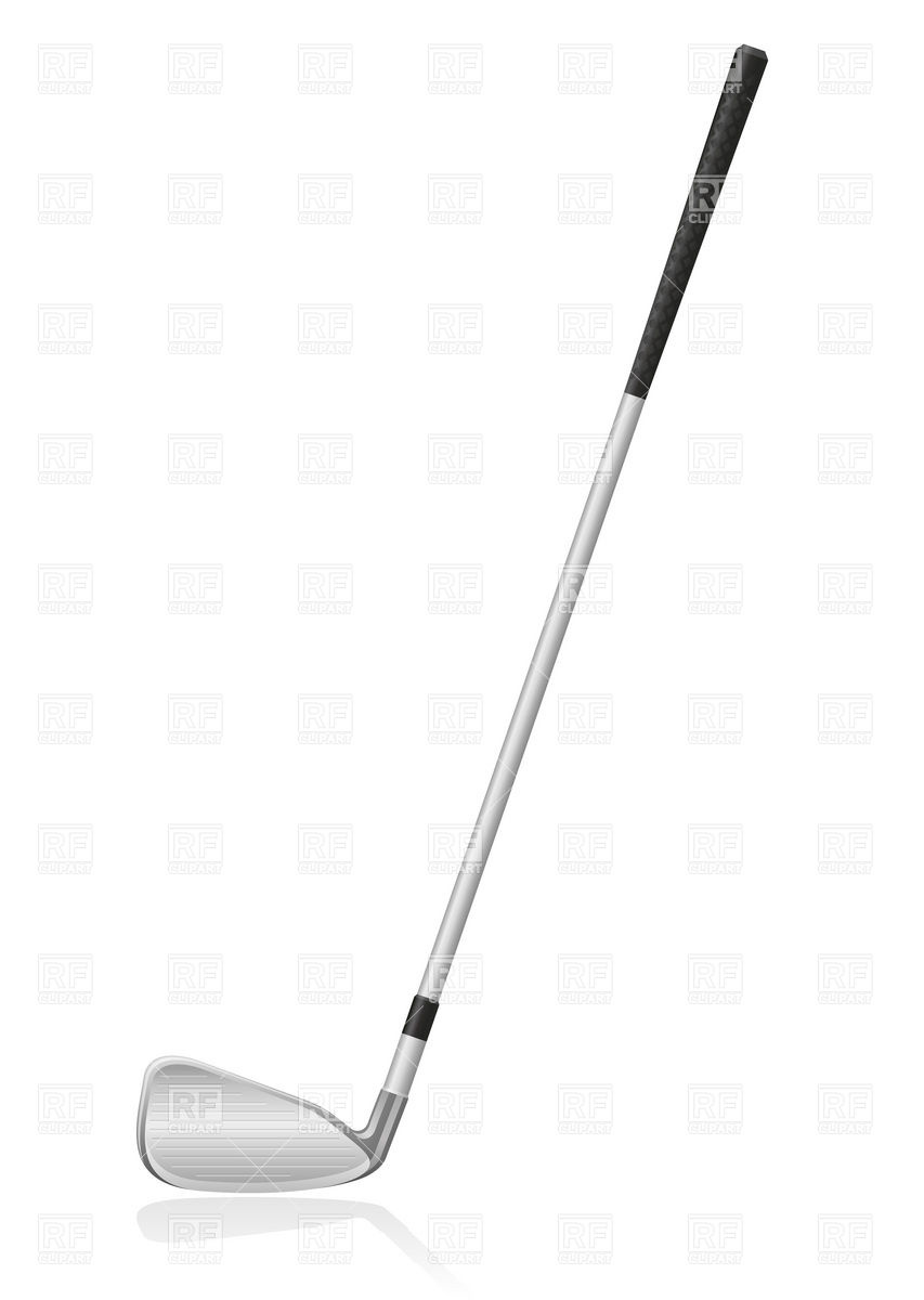 Iron Golf Club Download Royalty Free Vector Clipart Eps