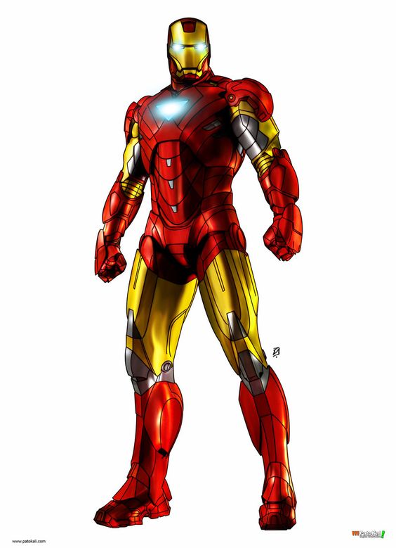Iron man clipart 8