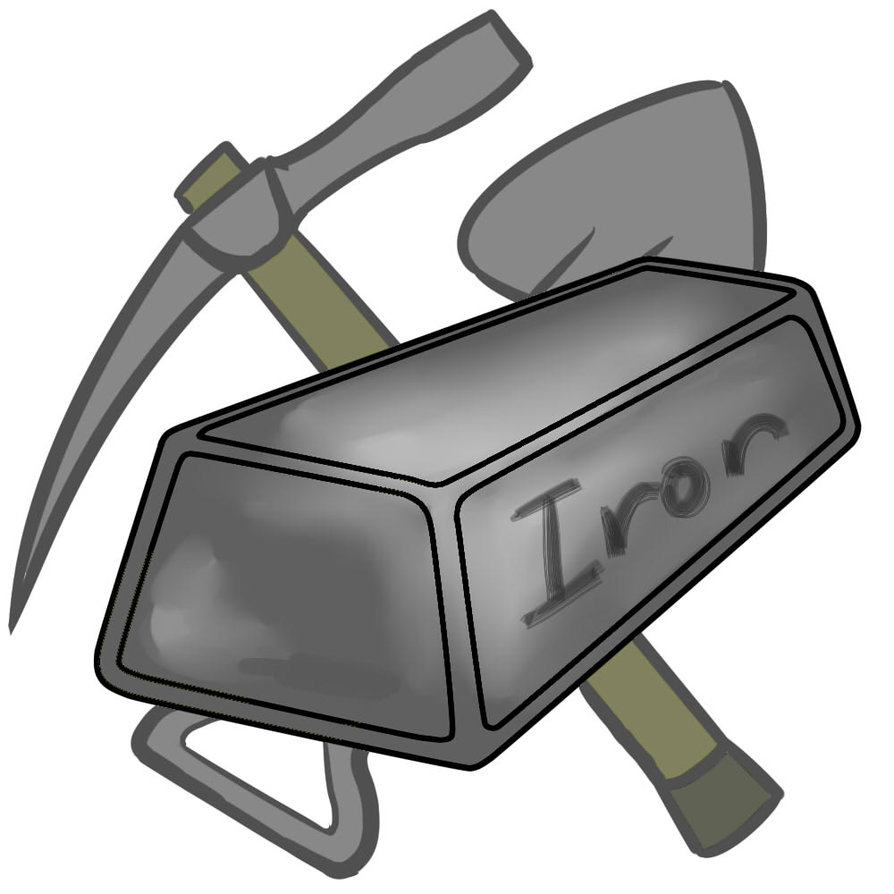 Iron Metal Clipart