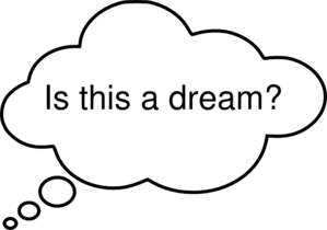 Is This A Dream Clip Art - Dream Clipart
