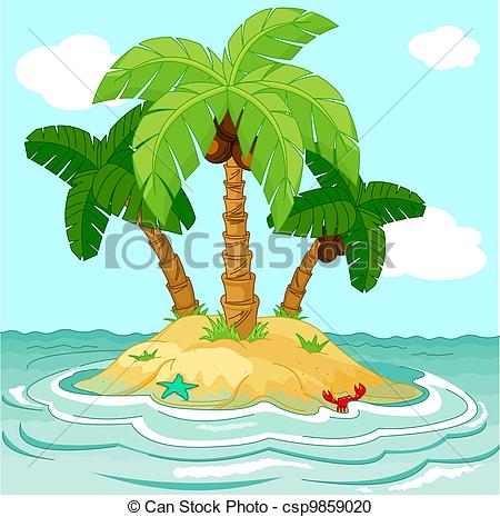 Island Clipart Image: clip ar