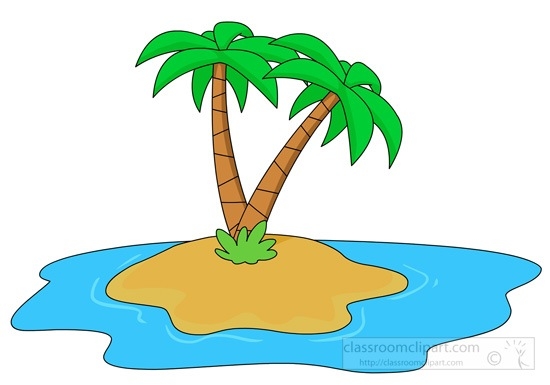 Desert island Illustrations a