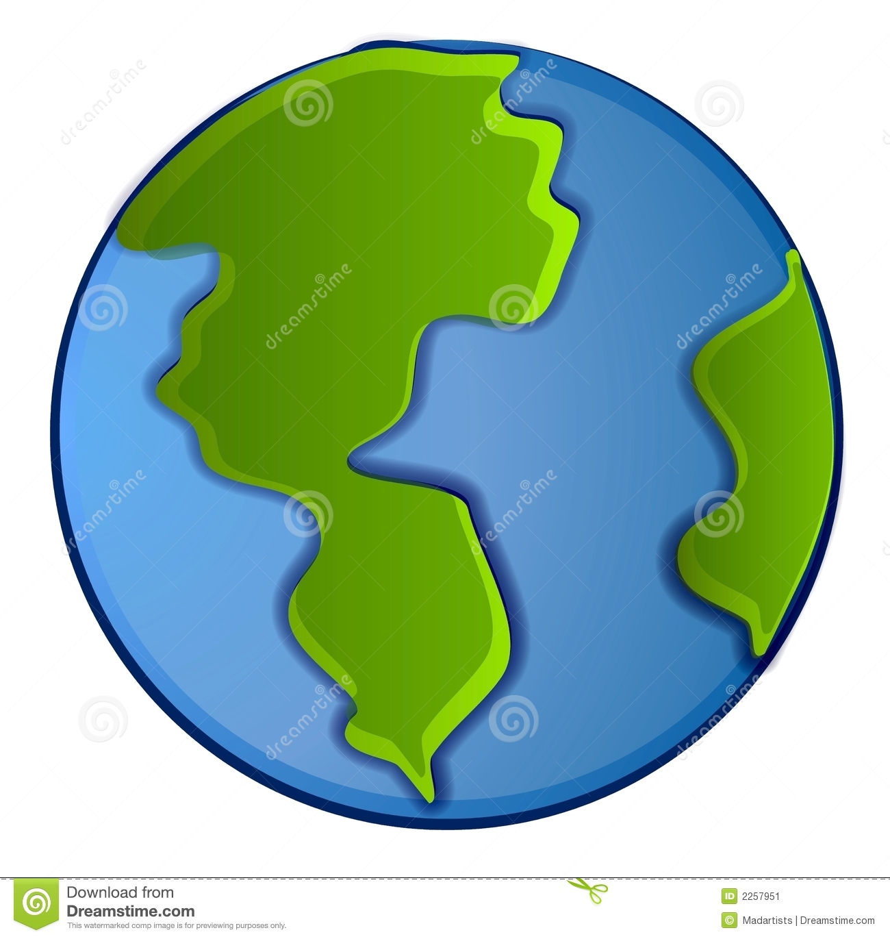 Isolated Planet Earth Clip Ar - Planet Earth Clip Art