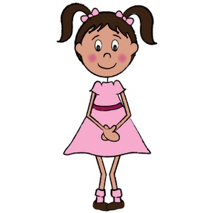 brown hair clipart